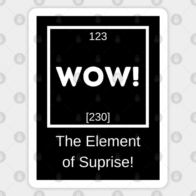 WOW! The Element of Suprise Magnet by MakerMind8.2
